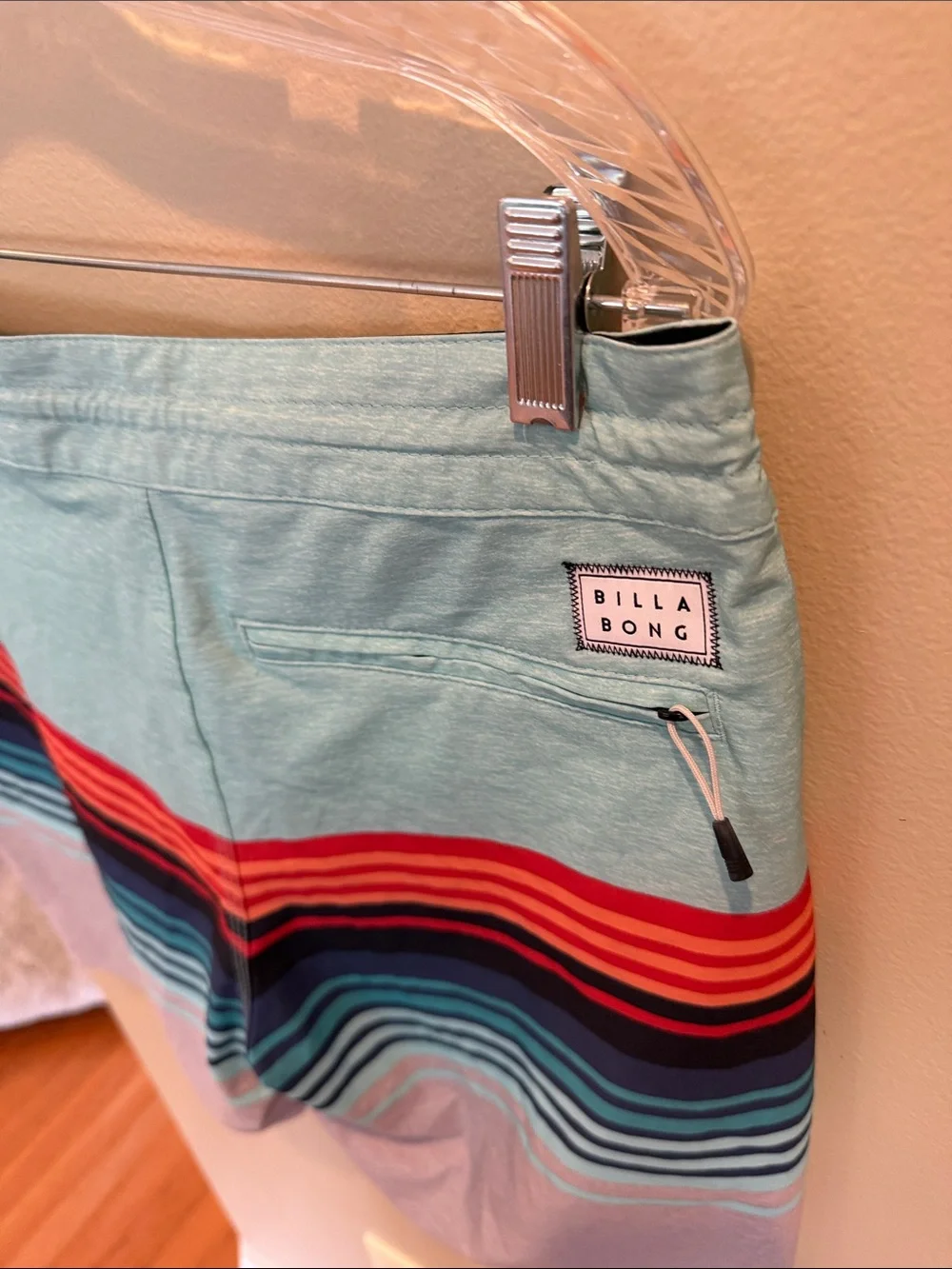Billabong Light Blue Stripe Board Short